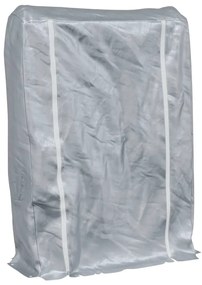 Tűzifa állvány esővédővel 100x25x150 cm Horganyzott acél