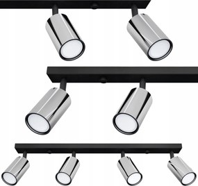 Mennyezeti függőlámpa cső Plafon Fém 64 cm Állítható fény