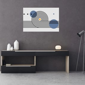 Kép - Minimalista absztrakció N⁰1 (90x60 cm)