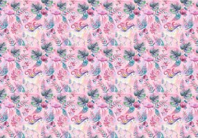 Fotótapéta Színes Unikornis Lovak 208 x 146