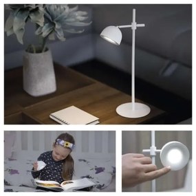 LED Dimmelhető újratölthető mágneses asztali lámpa 4in1 LED/4,2W/3,7V 4000K fehér