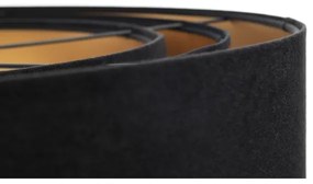 TRINITI lógcsillár 1xE27/60W/230V fekete/arany