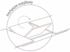 Leonardo bővíthető étkezőasztal fehér 140-180cm
