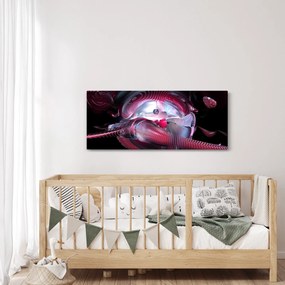 Kép - Absztrakciók, űrférgek (120x50 cm)