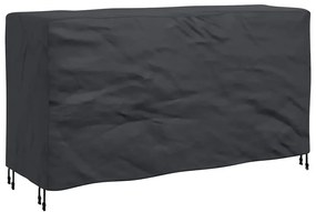 Kültéri bútorhuzat Fekete 180 x 70 x 90 cm 210D