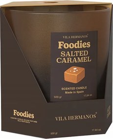 Szójagyertya Illatgyertya 500g Salted &amp; Caramel Vila Hermanos
