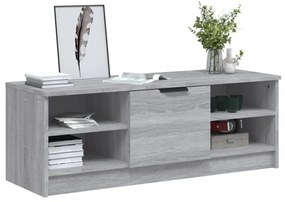 szürke sonoma színű szerelt fa TV-szekrény 102 x 35,5 x 36,5 cm