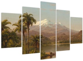 Kép - Frederic Edwin Church, Tamaca Palms, reprodukciók (150x105 cm)