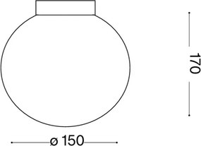 Ideal Lux - LED fali lámpa MAPA 1xG9/3W/230V átm. 15 cm fehér