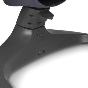 Lionelo - Zenélő babahinta RALF 4xAA szürke-fehér + távirányítóval