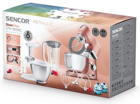 Sencor STM 7875RS konyhai robotgép, világosrózsaszínű
