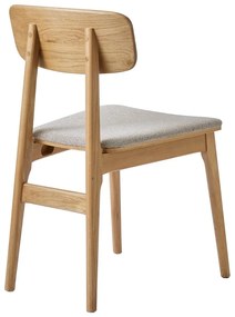 Bézs-natúr színű étkezőszék Livo – Unique Furniture