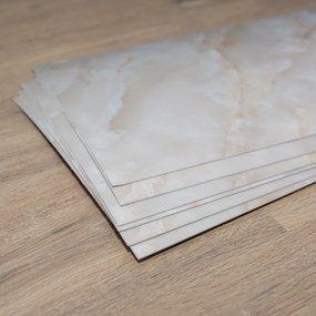 Fali öntapadós panel szett 6 db-os 60x30 cm Breccia Oniciata – SP TREND