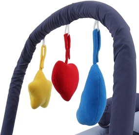 Pihenőszék 65 x 42 x 62 cm - kék sötét