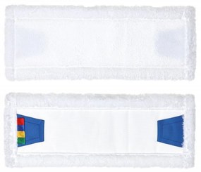 Felmosó füles Economy, 40 cm - mikroszálas, fehér