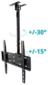 Plafonhoz rögzíthető TV tartó konzol, 26-55&quot;