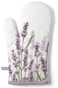 Lavender Shades white edényfogó kesztyű 18x30cm,100% pamut