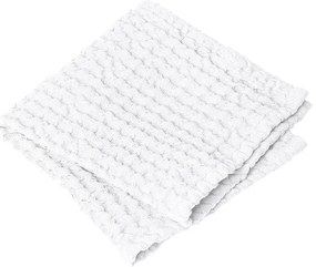 Fehér darázsmintás pamut törölköző szett 2 db-os 30x30 cm Caro – Blomus