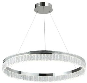 LED dimmelhető kábelre függesztett kristálycsillár THALIA LED/55W/230V 3000-6000K + távirányító