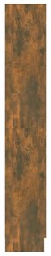 füstös tölgy színű fa fürdőszobaszekrény 82,5x30,5x185,5 cm