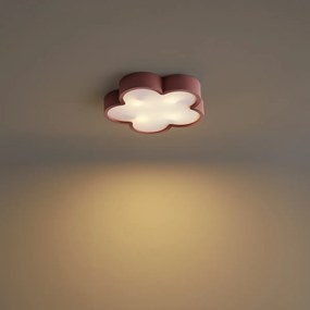 Gyerekszoba mennyezeti lámpa rózsaszín és fehér - Lucille