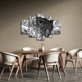 Kép - Egzotikus kert (150x105 cm)