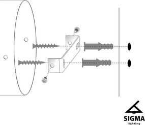 Fali Lámpa Opál KOLAR SIGMA 33649