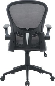 Szürke kárpitozott irodai szék Kempton – Yes Everyday