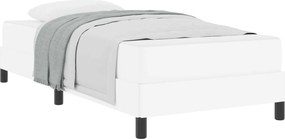 vidaXL Ágykeret matracmal Tiszta Fehér 80 x 200 cm szövet