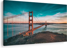 Kép - Golden Gate, San Francisco (90x60 cm)