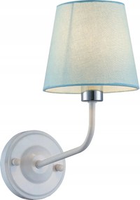 Candellux fali lámpa fehér kék lámpabúra