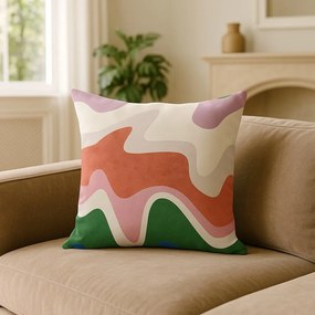 Párnahuzat 43x43 cm Squiggly Breeze – Mila Home
