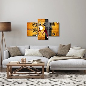 Kép - Ősi festészet (90x60 cm)