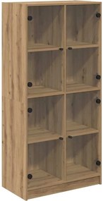 vidaXL Magasfiú Artisan tölgy 68 x 37 x 142 cm Faanyag