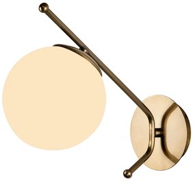 Star aranyszínű fali lámpa, magasság 31 cm - Squid Lighting