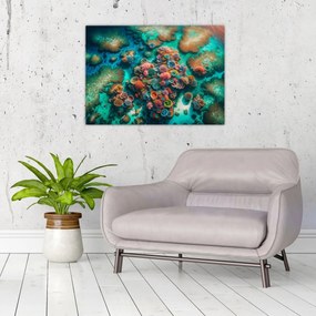 Üveg kép - Kilátás a tengerre (70x50 cm)