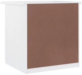 vidaXL ALTA fehér tömör fenyőfa éjjeliszekrény 41x35x41 cm