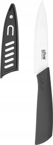 Kerámia Konyhakés tokkal Éles gyümölcsvágó kés 20 cm penge 10 cm