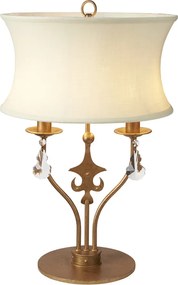 Elstead Lighting WINDSOR WINDSOR-TL-GOLD Asztali lámpa 2x60W/E14