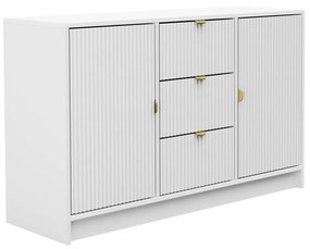 Komód Rozoma 2D3SZ (fehér velvet + arany) . 1103671