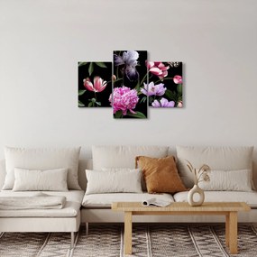 Kép - Virágok illusztrációja (90x60 cm)