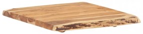 tömör akácfa asztallap 58 x (50-60) x 3,8 cm