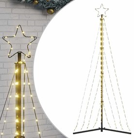 meleg fehér LED karácsonyfa 339 LED 187 cm