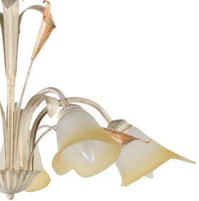 ONLI - Csillár láncon LUCREZIA 5xE14/6W/230V krém