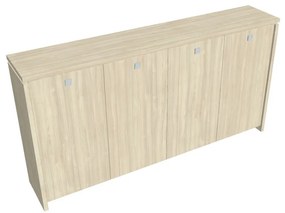 Verno közepes gardrób 248 x 46 x 130 cm, akác