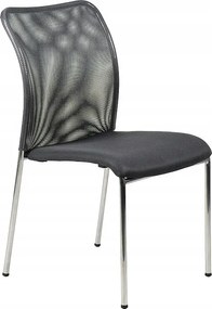 Konferencia szék HN-7502/CH Grafit, Króm Váz