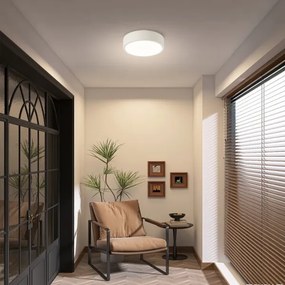 Brilagi - fényerőszabályozható LED lámpatest POOL LED/18W/230V 3000-6000K 20 cm fehér + távirányító