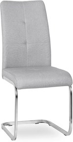 Szánkótalpas Étkezőszék Szürke Színben. SCOT