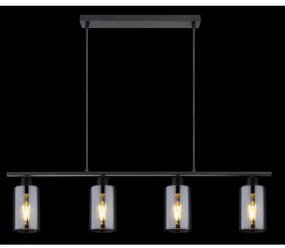 Globo 15465-4H - Csillár zsinóron HADERA 4xE27/60W/230V