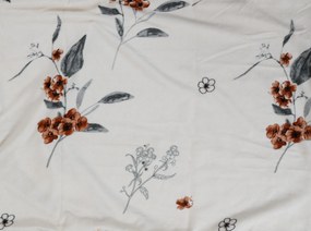 Kétoldalas ágynemű DUO SENSE SOFIRA krémszínű + párnahuzat 40x50 cm AJÁNDÉKBA Ágyneműhuzat mérete: 70 x 90 cm | 140 x 200 cm